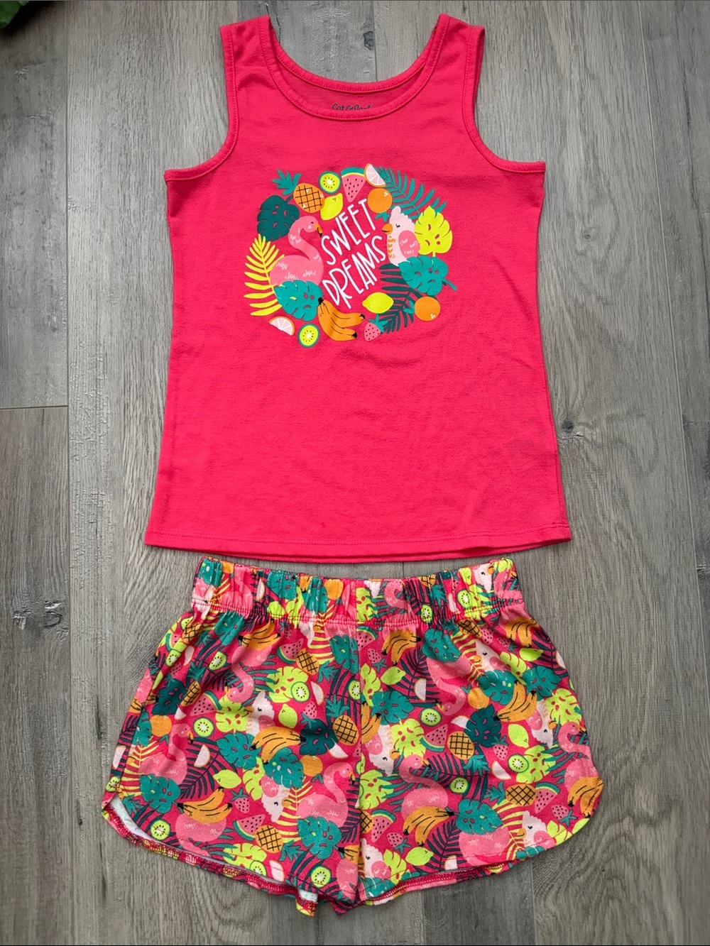 Cat & Jack Tropical Print Pajama set